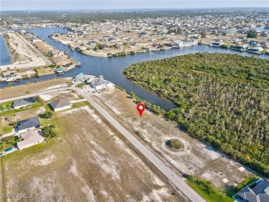 OVER-SIZED BUILDING SITE WITH DIRECT GULF ACCESS AND SOUTHERN on Burnt Store Golf Club in Florida - for sale on GolfHomes.com, golf home, golf lot