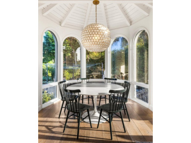 This gated Spanish-style Estate is perfectly nestled between the on Montecito Country Club in California - for sale on GolfHomes.com, golf home, golf lot