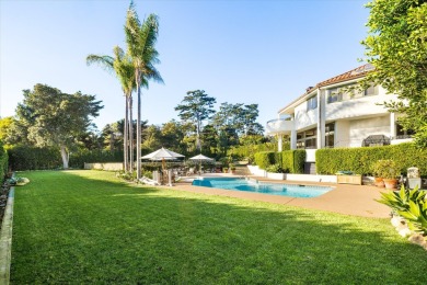 This gated Spanish-style Estate is perfectly nestled between the on Montecito Country Club in California - for sale on GolfHomes.com, golf home, golf lot
