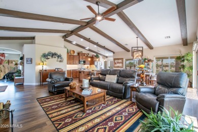 LOCATION, LOCATION, LOCATION. This extended, remodeled on Tuscany Falls At Pebble Creek in Arizona - for sale on GolfHomes.com, golf home, golf lot