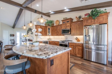 LOCATION, LOCATION, LOCATION. This extended, remodeled on Tuscany Falls At Pebble Creek in Arizona - for sale on GolfHomes.com, golf home, golf lot