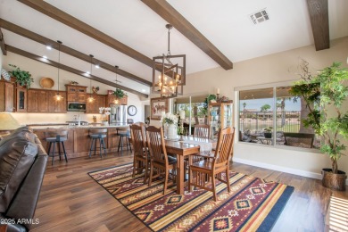 LOCATION, LOCATION, LOCATION. This extended, remodeled on Tuscany Falls At Pebble Creek in Arizona - for sale on GolfHomes.com, golf home, golf lot