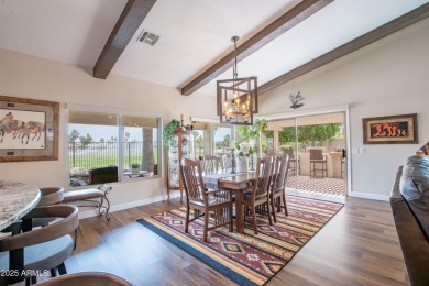 LOCATION, LOCATION, LOCATION. This extended, remodeled on Tuscany Falls At Pebble Creek in Arizona - for sale on GolfHomes.com, golf home, golf lot