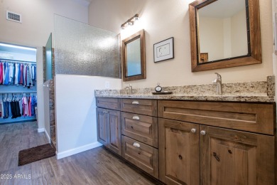 LOCATION, LOCATION, LOCATION. This extended, remodeled on Tuscany Falls At Pebble Creek in Arizona - for sale on GolfHomes.com, golf home, golf lot