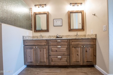 LOCATION, LOCATION, LOCATION. This extended, remodeled on Tuscany Falls At Pebble Creek in Arizona - for sale on GolfHomes.com, golf home, golf lot