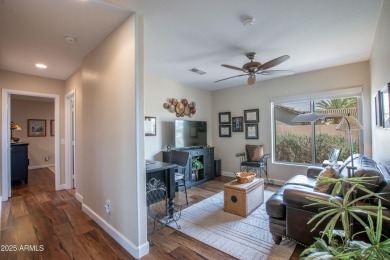 LOCATION, LOCATION, LOCATION. This extended, remodeled on Tuscany Falls At Pebble Creek in Arizona - for sale on GolfHomes.com, golf home, golf lot