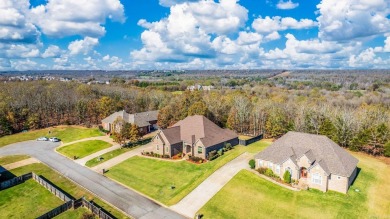 Fall in love with this freshly painted, custom-built home with on Greystone Country Club in Arkansas - for sale on GolfHomes.com, golf home, golf lot