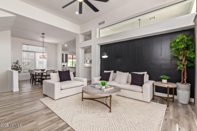 This fully furnished, turnkey 3-bedroom, 2-bath townhouse has on Gainey Ranch Golf Club in Arizona - for sale on GolfHomes.com, golf home, golf lot