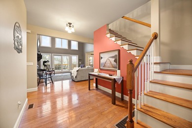 Luxury custom built lake lodge nestled alongside the shore of on Woodson Bend Resort in Kentucky - for sale on GolfHomes.com, golf home, golf lot