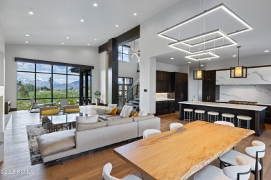 Experience refined mountain living in this stunning 6,234 sq ft on Red Ledges Golf Club in Utah - for sale on GolfHomes.com, golf home, golf lot