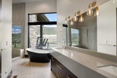 Experience refined mountain living in this stunning 6,234 sq ft on Red Ledges Golf Club in Utah - for sale on GolfHomes.com, golf home, golf lot
