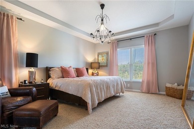 This beautifully maintained 3-bedroom, 3-bath ranch backs on Oak Shadows Golf Club in Ohio - for sale on GolfHomes.com, golf home, golf lot