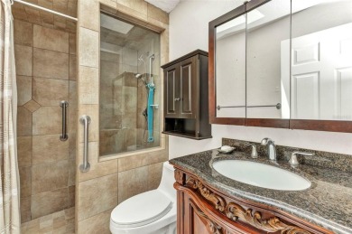 This stunning three-bedroom, two-bath freestanding villa is on Twin Isles Country Club in Florida - for sale on GolfHomes.com, golf home, golf lot