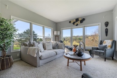 This beautifully maintained 3-bedroom, 3-bath ranch backs on Oak Shadows Golf Club in Ohio - for sale on GolfHomes.com, golf home, golf lot