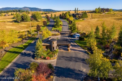 BEAUTIFUL BUILDING SITE WITH CDA LAKE VIEWS AT PRESTIGIOUS BLACK on The Golf Club at Black Rock in Idaho - for sale on GolfHomes.com, golf home, golf lot