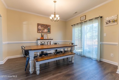 Welcome to this stunning 4 bedroom, 2.5 bath home with an on Rock Creek Country Club in North Carolina - for sale on GolfHomes.com, golf home, golf lot