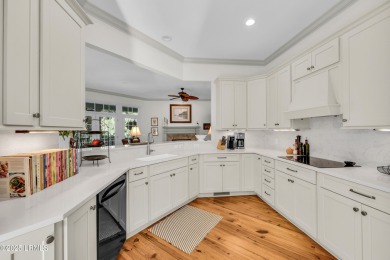 Nestled on a private one-acre homesite, this 3-bedroom, 2.5-bath on Callawassie Island Club in South Carolina - for sale on GolfHomes.com, golf home, golf lot