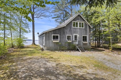 Stunning Waterfront Cottage on Sebago Lake - Fully Furnished on Frye Island Golf Club in Maine - for sale on GolfHomes.com, golf home, golf lot