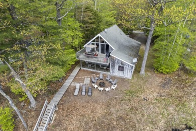 Stunning Waterfront Cottage on Sebago Lake - Fully Furnished on Frye Island Golf Club in Maine - for sale on GolfHomes.com, golf home, golf lot