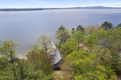 Stunning Waterfront Cottage on Sebago Lake - Fully Furnished on Frye Island Golf Club in Maine - for sale on GolfHomes.com, golf home, golf lot