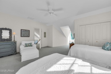 Nestled on a private one-acre homesite, this 3-bedroom, 2.5-bath on Callawassie Island Club in South Carolina - for sale on GolfHomes.com, golf home, golf lot