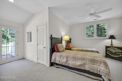 Nestled on a private one-acre homesite, this 3-bedroom, 2.5-bath on Callawassie Island Club in South Carolina - for sale on GolfHomes.com, golf home, golf lot