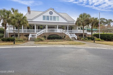 Nestled on a private one-acre homesite, this 3-bedroom, 2.5-bath on Callawassie Island Club in South Carolina - for sale on GolfHomes.com, golf home, golf lot