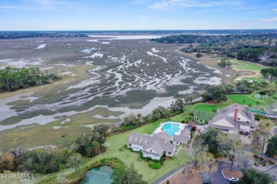 Nestled on a private one-acre homesite, this 3-bedroom, 2.5-bath on Callawassie Island Club in South Carolina - for sale on GolfHomes.com, golf home, golf lot