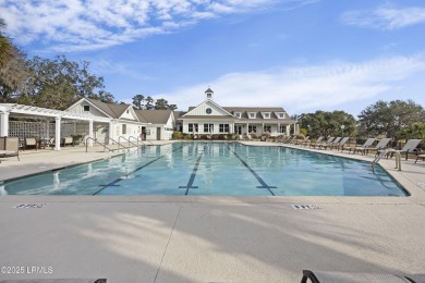 Nestled on a private one-acre homesite, this 3-bedroom, 2.5-bath on Callawassie Island Club in South Carolina - for sale on GolfHomes.com, golf home, golf lot