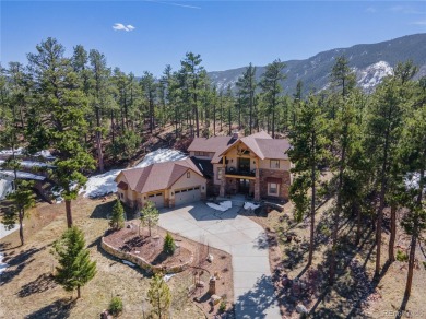 Stunning custom home in Perry Park! This house is carefully on Perry Park Country Club in Colorado - for sale on GolfHomes.com, golf home, golf lot