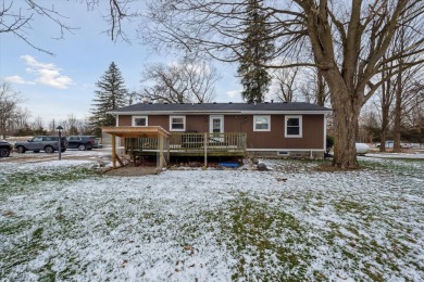 Spacious 3 bedroom ranch home on 1 acre overlooking hole 10 at on Timber Trace Golf Club in Michigan - for sale on GolfHomes.com, golf home, golf lot