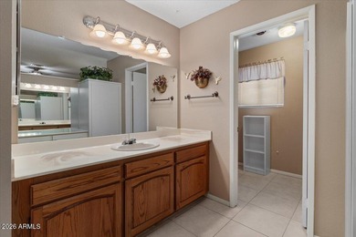 Beautifully situated on the 13th green of the scenic Ahwatukee on Ahwatukee Country Club in Arizona - for sale on GolfHomes.com, golf home, golf lot