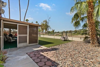 Beautifully situated on the 13th green of the scenic Ahwatukee on Ahwatukee Country Club in Arizona - for sale on GolfHomes.com, golf home, golf lot