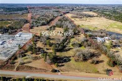 Surveyed at 95.25 acres with almost 836 ft of paved road on Uncle Remus Golf Course in Georgia - for sale on GolfHomes.com, golf home, golf lot