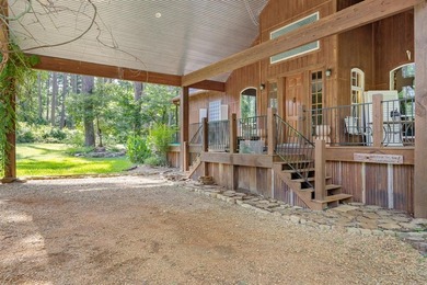 Peaceful and stunning lodge-style home in the heart of Holly on Holly Lake Ranch Golf Club in Texas - for sale on GolfHomes.com, golf home, golf lot