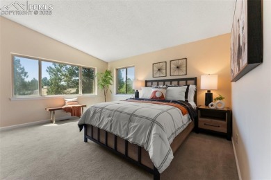 Nestled on a serene cul-de-sac and backing to open space, this on Woodmoor Pines Country Club in Colorado - for sale on GolfHomes.com, golf home, golf lot