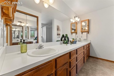 Nestled on a serene cul-de-sac and backing to open space, this on Woodmoor Pines Country Club in Colorado - for sale on GolfHomes.com, golf home, golf lot