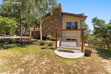 Nestled on a serene cul-de-sac and backing to open space, this on Woodmoor Pines Country Club in Colorado - for sale on GolfHomes.com, golf home, golf lot