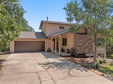 Nestled on a serene cul-de-sac and backing to open space, this on Woodmoor Pines Country Club in Colorado - for sale on GolfHomes.com, golf home, golf lot