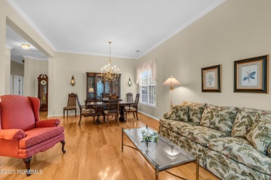 This Extended Elm with 4 Season Sunroom Sits On a Large Corner on Four Seasons Spa and Country Club in New Jersey - for sale on GolfHomes.com, golf home, golf lot