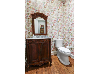 Elegant custom-built French Country home by Hawkins-Welwood sits on Preston Trail Golf Club in Texas - for sale on GolfHomes.com, golf home, golf lot