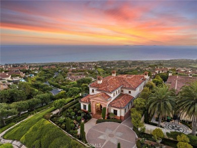 Indulge in elegant coastal living at this opulent ocean-view on Pelican Hill Golf Club in California - for sale on GolfHomes.com, golf home, golf lot