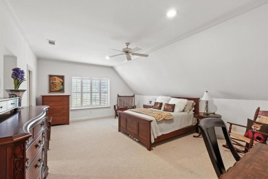 Elegant custom-built French Country home by Hawkins-Welwood sits on Preston Trail Golf Club in Texas - for sale on GolfHomes.com, golf home, golf lot