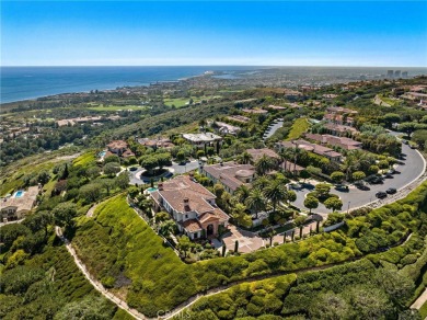 Indulge in elegant coastal living at this opulent ocean-view on Pelican Hill Golf Club in California - for sale on GolfHomes.com, golf home, golf lot