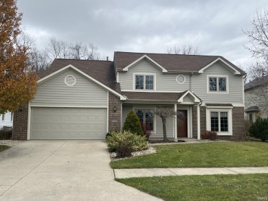 You could make this contemporary four bedroom home yours for the on Cobblestone Golf Course in Indiana - for sale on GolfHomes.com, golf home, golf lot