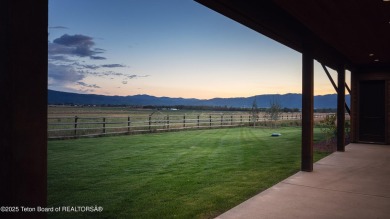 This brand-new custom home in Teton Reserve sits on one of the on Teton Reserve in Idaho - for sale on GolfHomes.com, golf home, golf lot