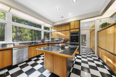 Tucked into the quiet elegance of Treyburn, this NC Modernist on Treyburn Country Club in North Carolina - for sale on GolfHomes.com, golf home, golf lot
