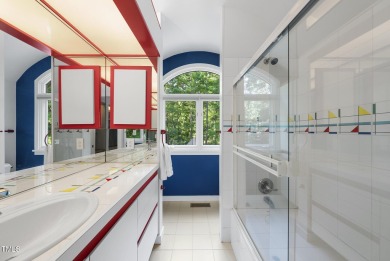 Tucked into the quiet elegance of Treyburn, this NC Modernist on Treyburn Country Club in North Carolina - for sale on GolfHomes.com, golf home, golf lot
