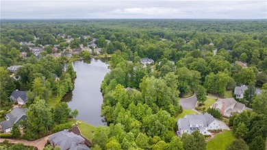 Over 180 ft of gorgeous pond frontage on the last remaining on Fords Colony Country Club At Williamsburg in Virginia - for sale on GolfHomes.com, golf home, golf lot