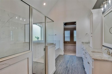 Gorgeous 3 bedroom 2.5 custom home in a quiet 55+ neighborhood on Harbor Lakes Golf Club in Texas - for sale on GolfHomes.com, golf home, golf lot